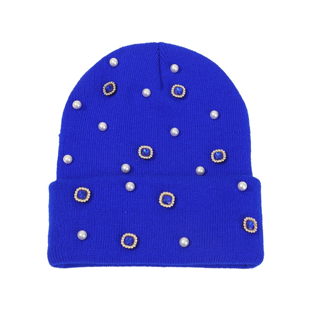 Knit Beanie Hat Warm - หมวกบีนนี่ถักนิตติ้งผ้าฝ้ายแฟชั่น ไม่มีปีก ให้ความอบอุ่น ป้องกันความหนาว หมวกถักลายถักสำหรับฤดูหนาว สำหรับผู้หญิง