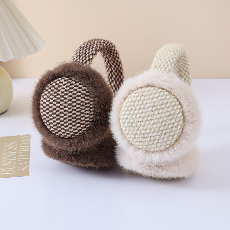 ที่ปิดหูแบบถักนุ่มสำหรับผู้หญิ - Earmuffs Foldable บทวิจารณ์และราคา