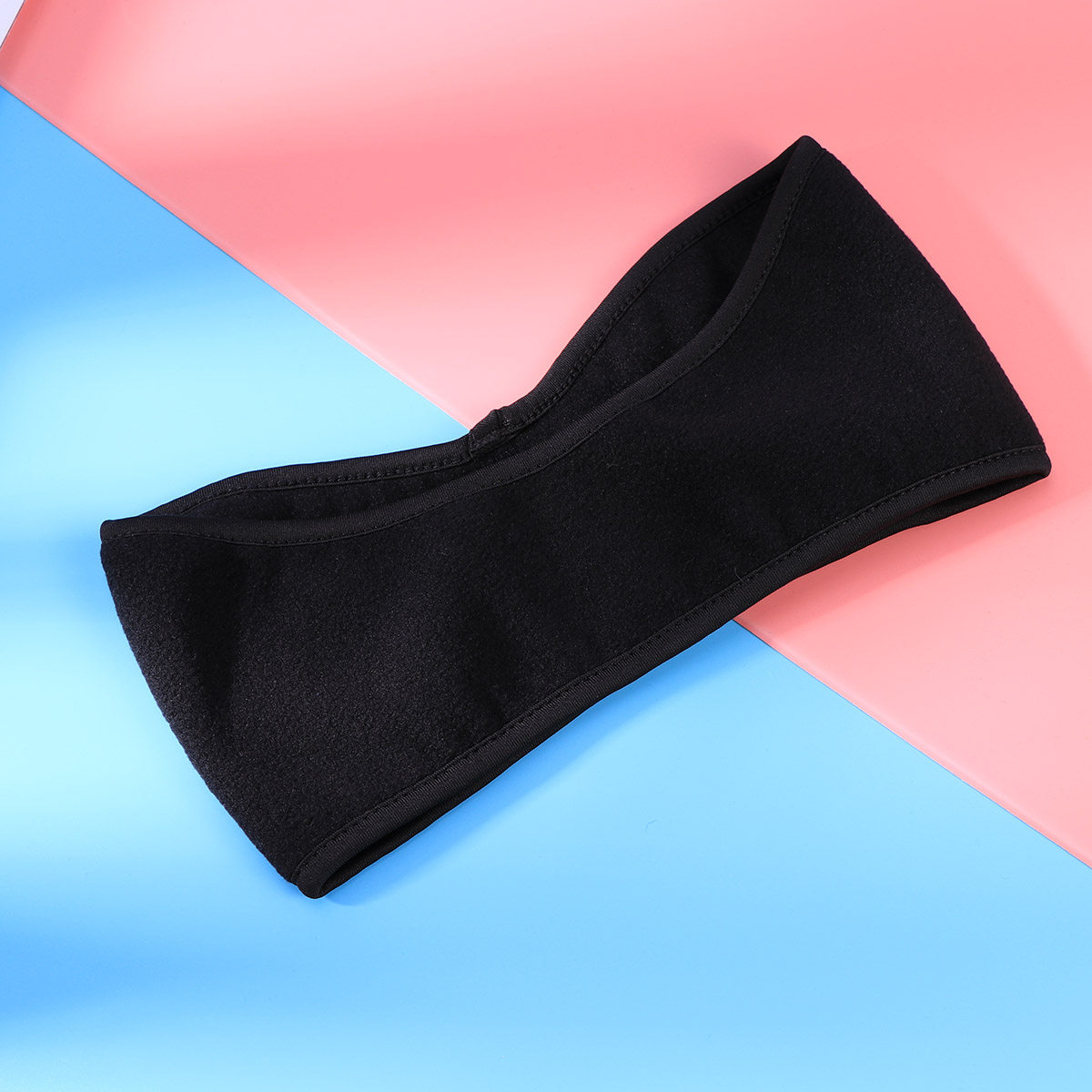 ที่คาดผมกันหนาวสีดำ ยูนิเซ็กส์ - Fleece Ear Warmer Band บทวิจารณ์และราคา