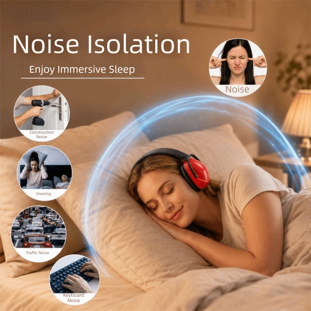 ที่ปิดหูแบบพับได้ ปรับระดับได้ - Earmuffs Foldable บทวิจารณ์และราคา