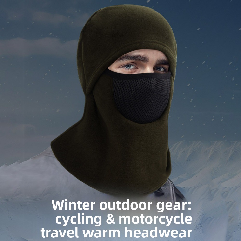 หมวกคลุมศีรษะป้องกันลมหนาวสำหร - Balaclava Ski Mask บทวิจารณ์และราคา
