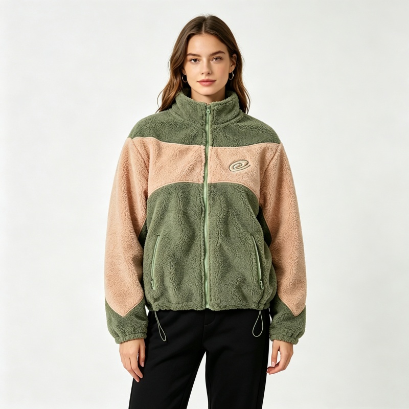 เสื้อแจ็คเก็ตขนแกะเชอร์ปาสำหรั - Sherpa Hoodie Fleece บทวิจารณ์และราคา