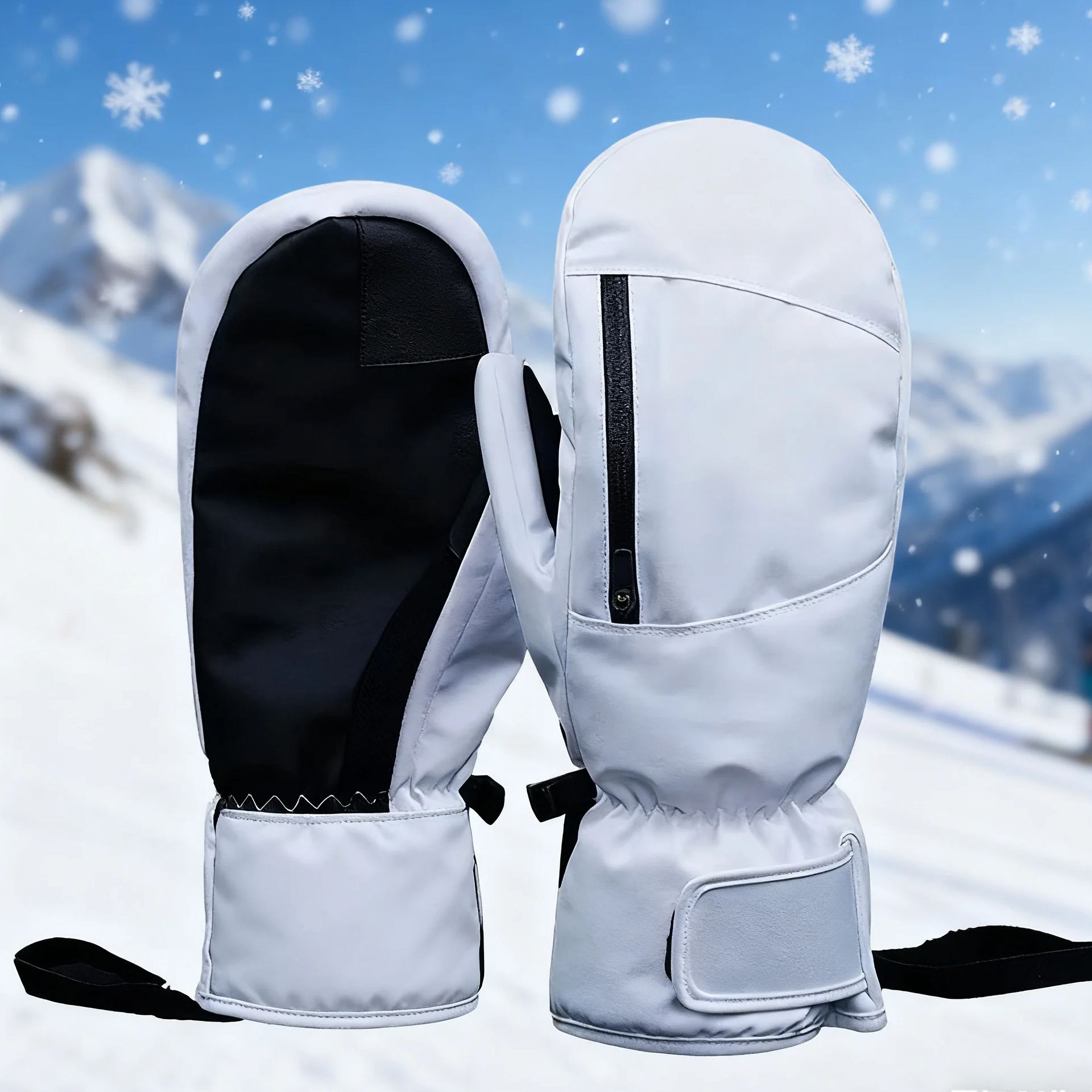ถุงมือสกีฤดูหนาวกันน้ำ หน้าจอส - Touch Screen Gloves บทวิจารณ์และราคา