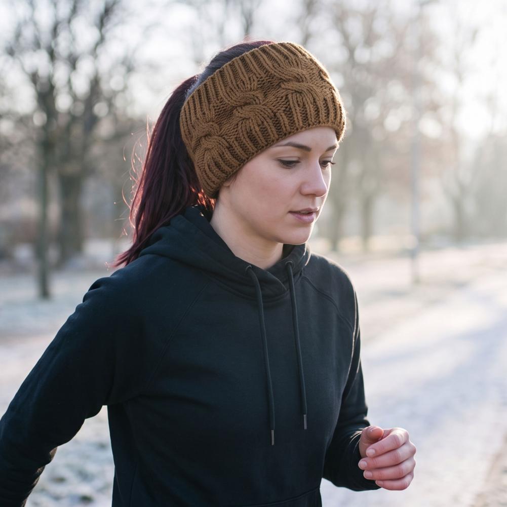 ที่ปิดหูสำหรับผู้หญิงในฤดูหนาว - Fleece Ear Warmer Band บทวิจารณ์และราคา