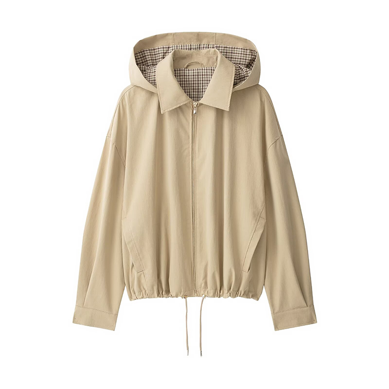เสื้อแจ็คเก็ตผู้หญิงแบบมีฮู้ดถ - Down Jacket Packable บทวิจารณ์และราคา