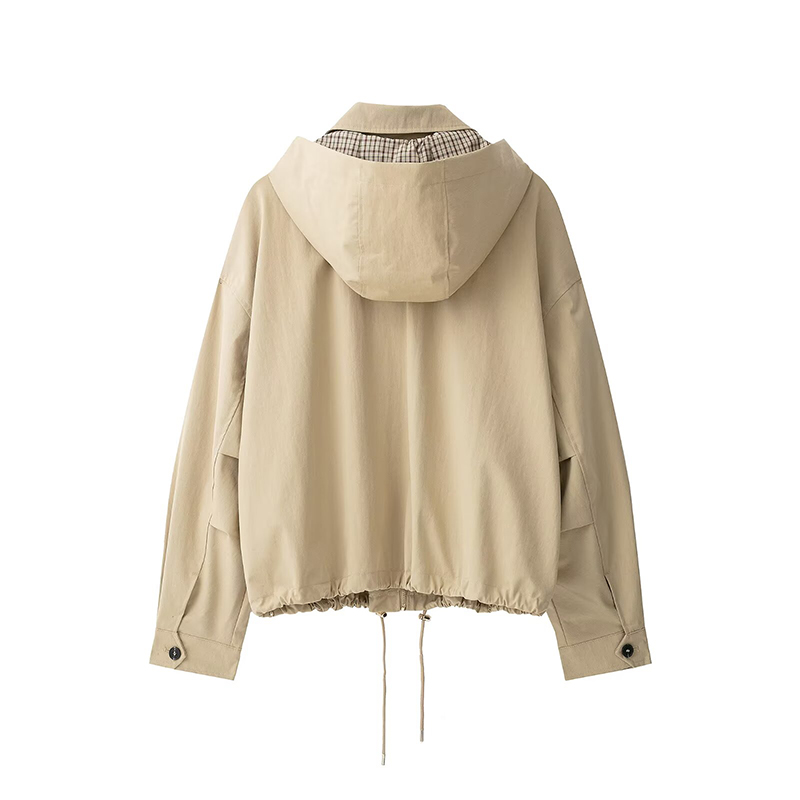 เสื้อแจ็คเก็ตผู้หญิงแบบมีฮู้ดถ - Down Jacket Packable บทวิจารณ์และราคา