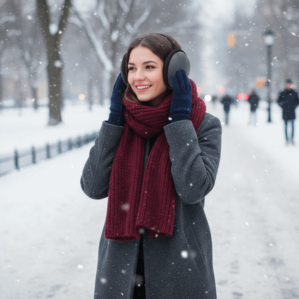 ที่ปิดหูแฟชั่นสำหรับผู้ชายในฤด - Earmuffs Foldable บทวิจารณ์และราคา