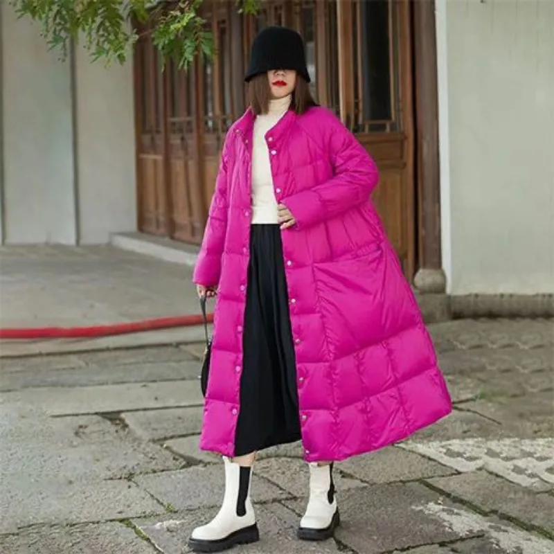 แจ็คเก็ตขนเป็ดตัวยาวโอเวอร์ไซส - Down Jacket Packable บทวิจารณ์และราคา