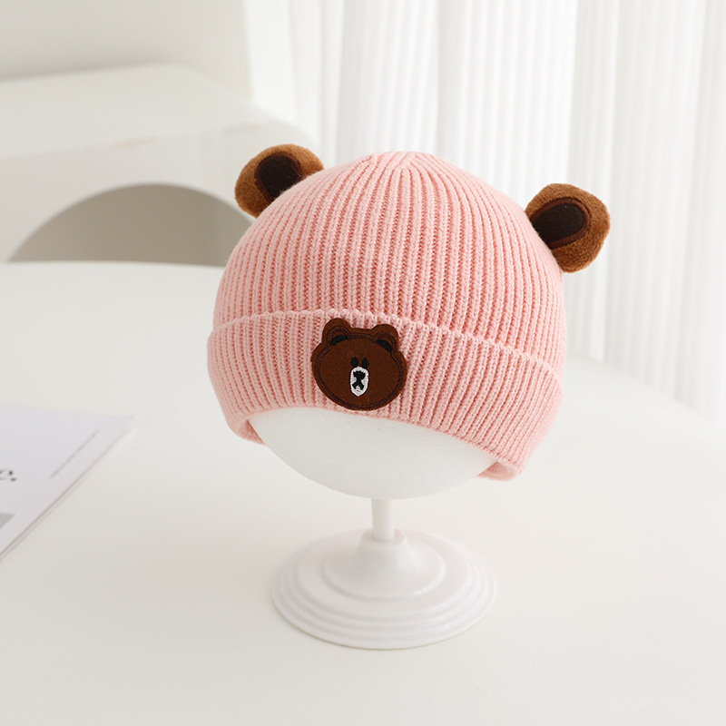 หมวกกันหนาวสำหรับเด็ก 46-50 ซม - Knit Beanie Hat Warm บทวิจารณ์และราคา