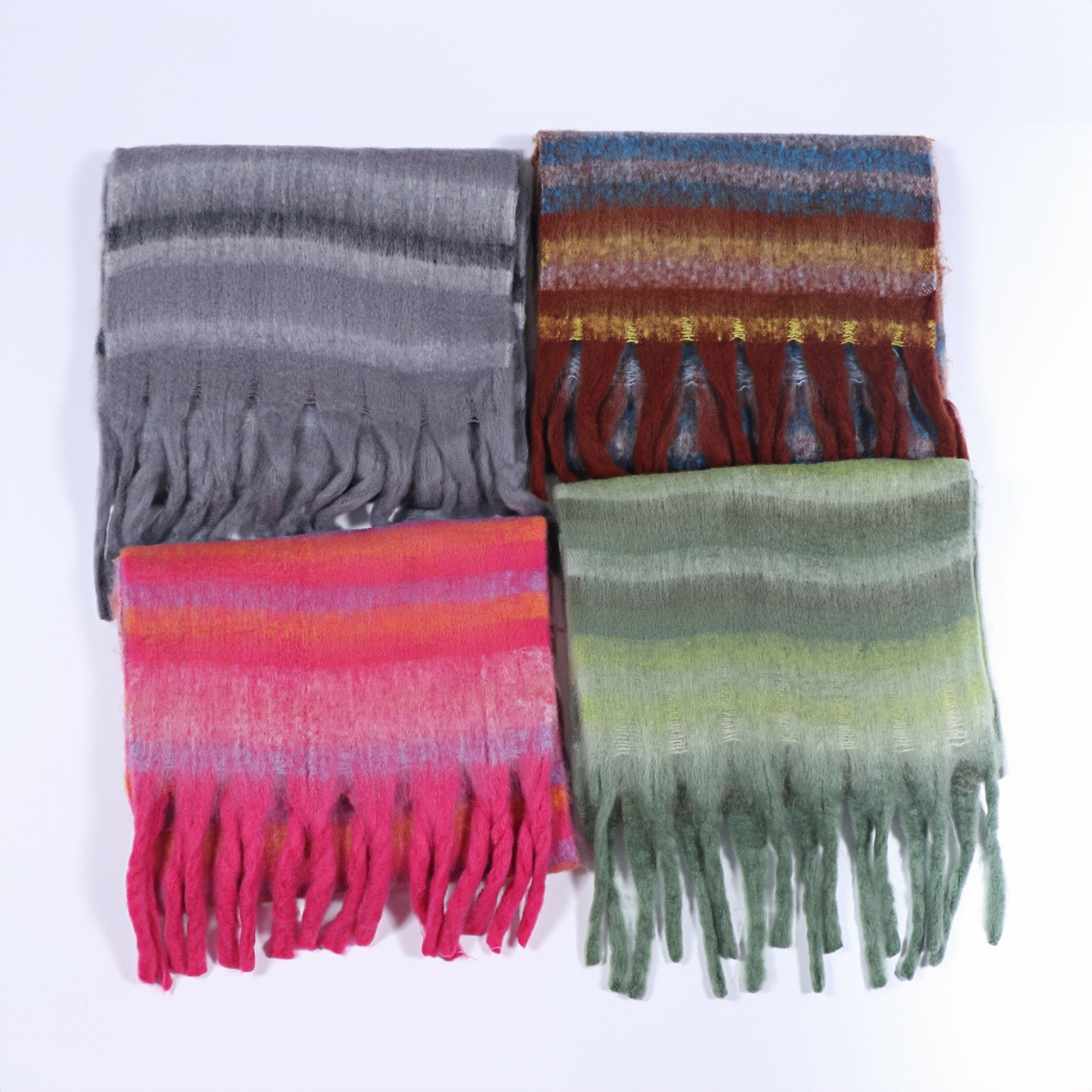 ผ้าพันคอไหมแคชเมียร์สำหรับผู้ห - Shawl Wrap Winter บทวิจารณ์และราคา