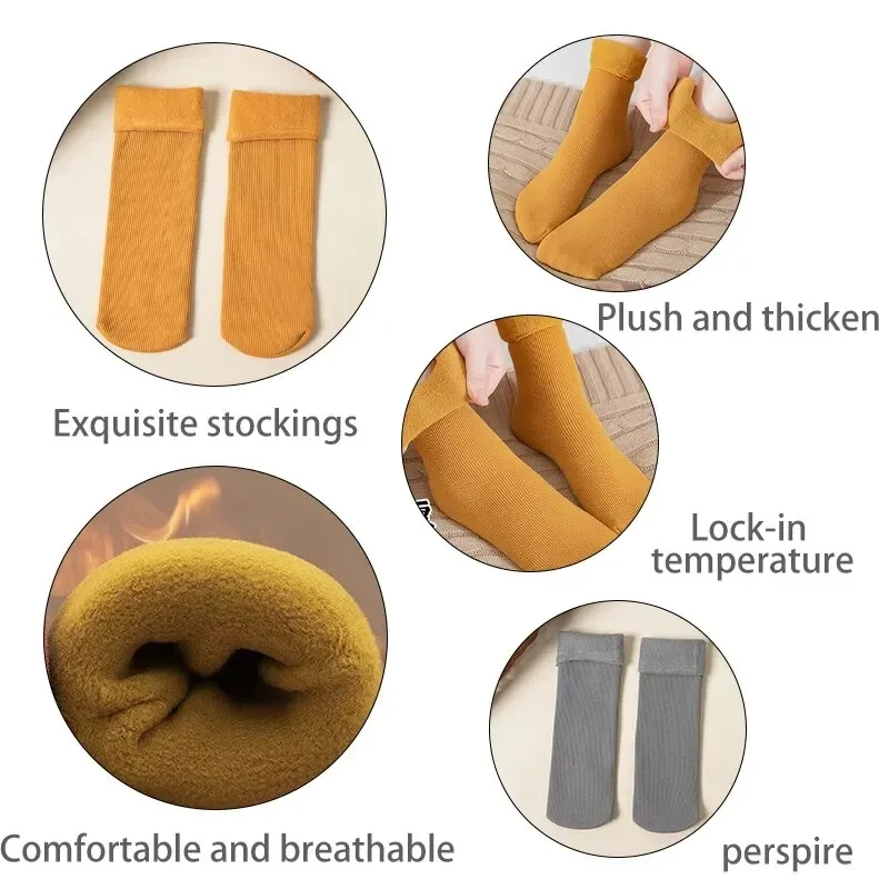 ผู้หญิงฤดูหนาวถุงเท้า Hermal ผ - Thermal Sock Wool บทวิจารณ์และราคา