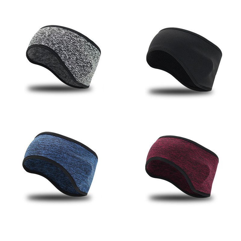 กีฬาฤดูหนาว Sweatband แถบคาดศี - Fleece Ear Warmer Band บทวิจารณ์และราคา