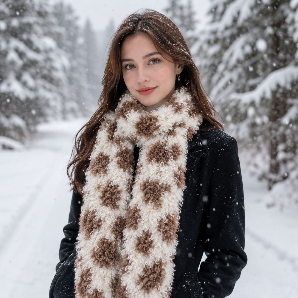 ผ้าพันคอขนหนานุ่ม ผ้าคลุมไหล่เ - Shawl Wrap Winter บทวิจารณ์และราคา