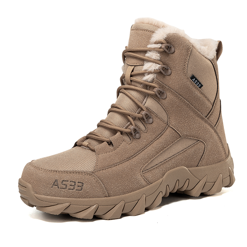 รองเท้าบูททหารแบบหุ้มข้อสูงสำห - Waterproof Winter Boot บทวิจารณ์และราคา