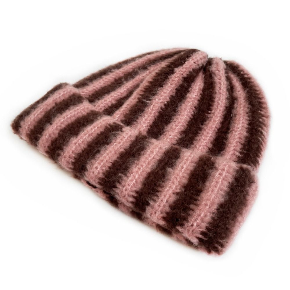หมวกบีนนี่ถักลายใหม่ กันลม กัน - Knit Beanie Hat Warm บทวิจารณ์และราคา
